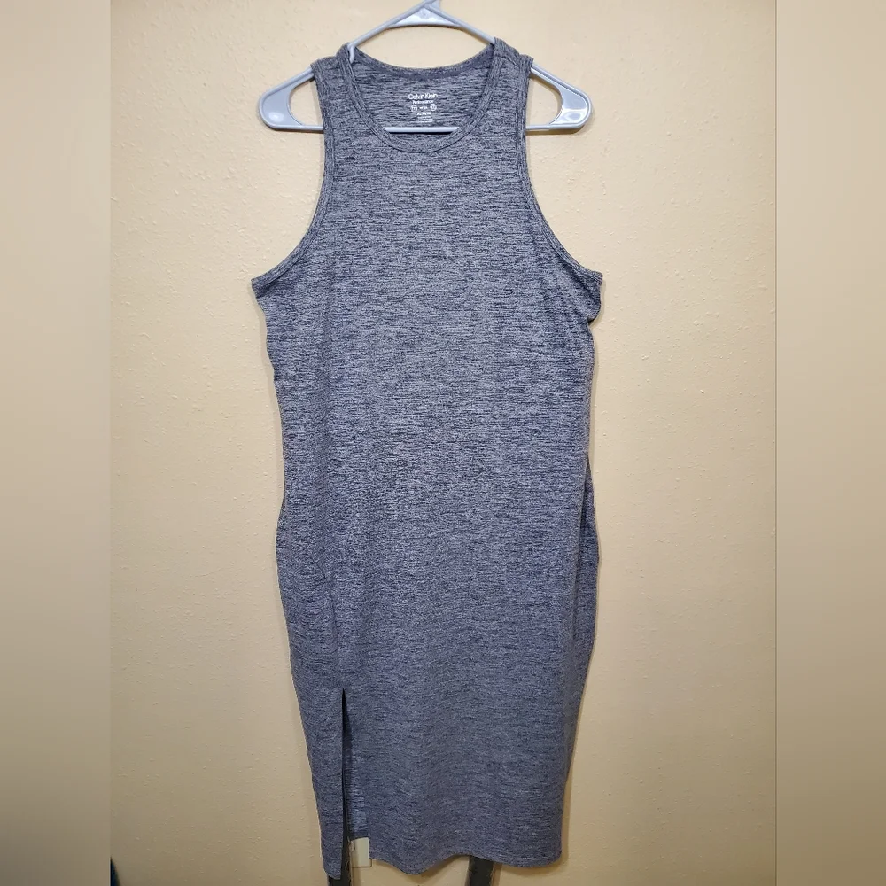 Gray Calvin Klein Dress - Picture 1 of 4